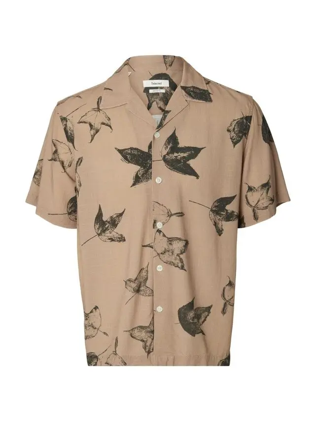 SELECTED SLHREGTERRY AOP SS SHIRT