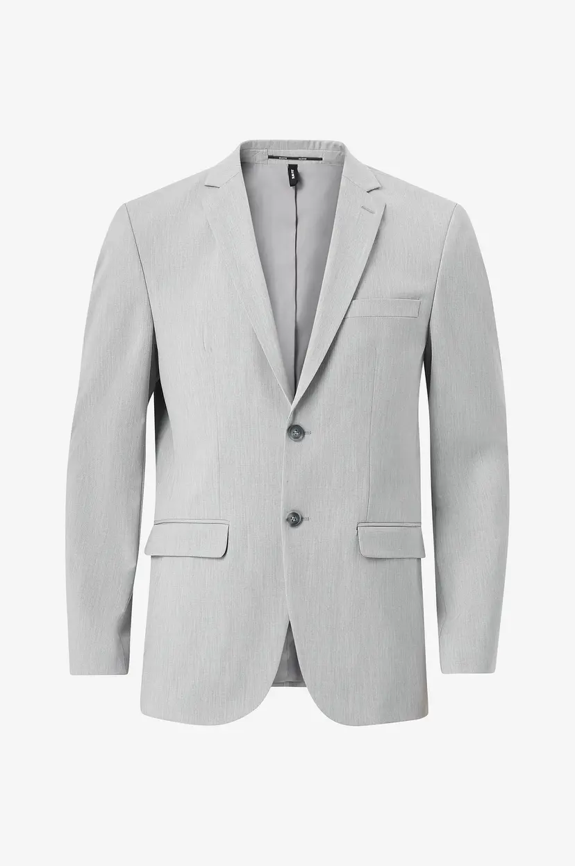 Selected Men Dressjakke slhSlim-Liam Blz Flex - Grå