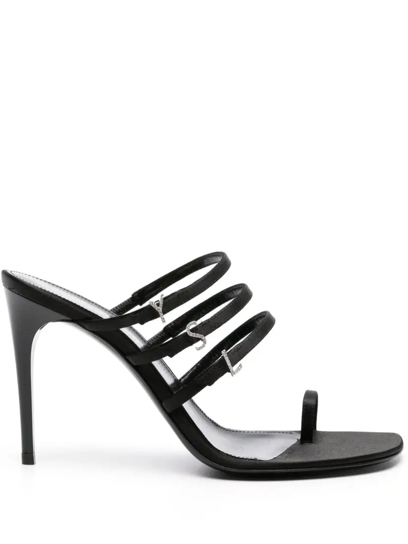 Saint Laurent Saint Laurent Slip-on-sko – Svart