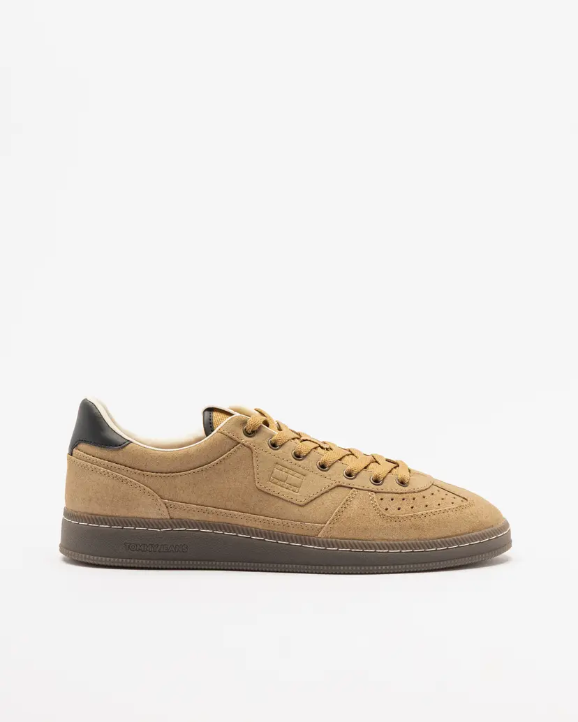 Tommy Hilfiger Jeans Tommy Hilfiger Jeans Suede Court Camel Sneakers