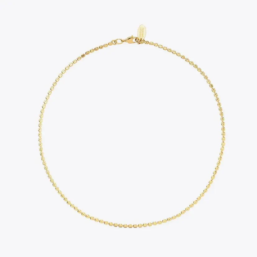 Caroline Svedbom Petite Rope Necklace Gold