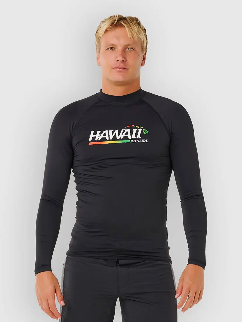 Rip Curl Rip Curl Hawaii Gritty UPF Per Longsleeve Lycra svart