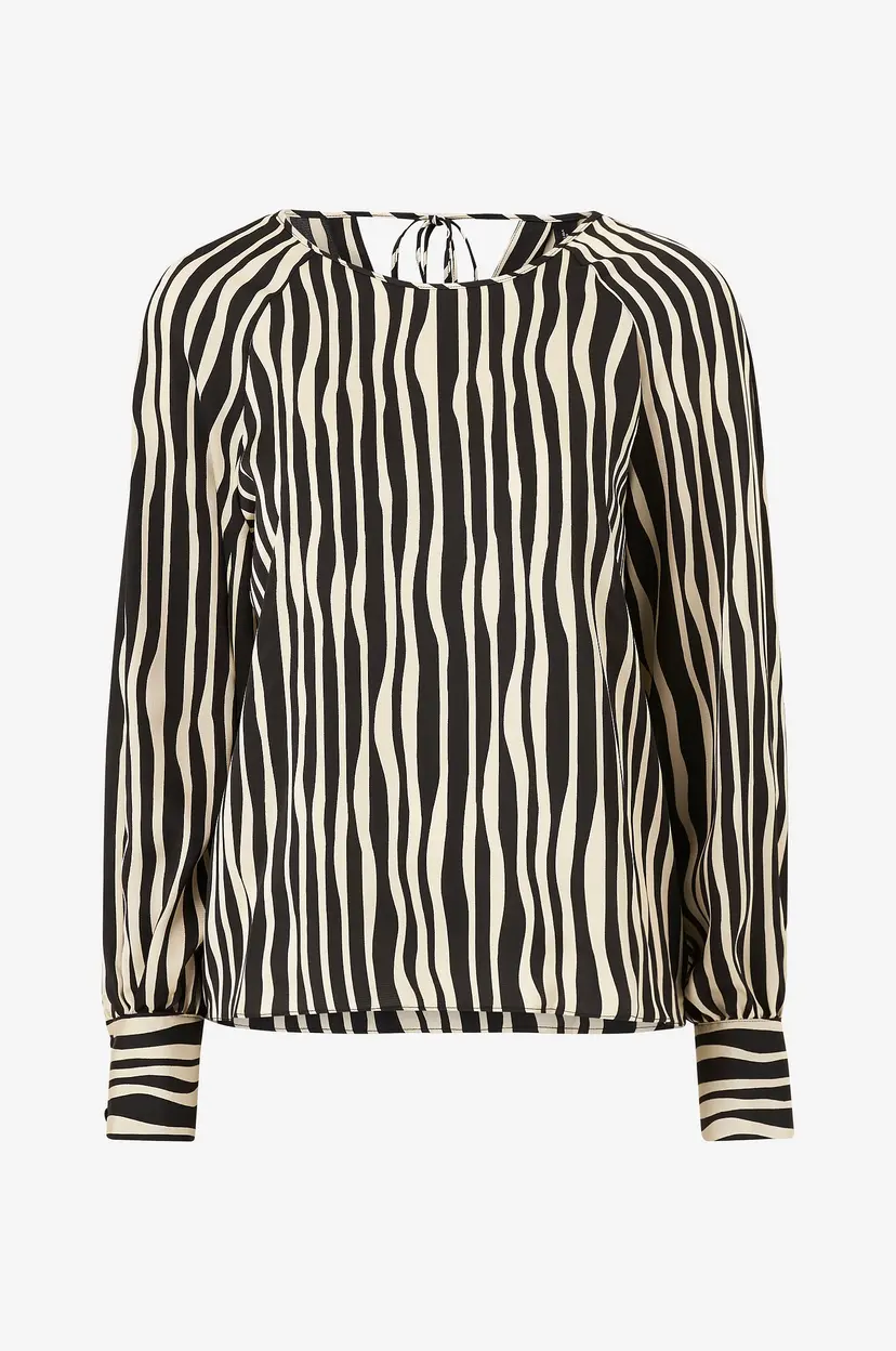 Mango Bluse Nina - Svart