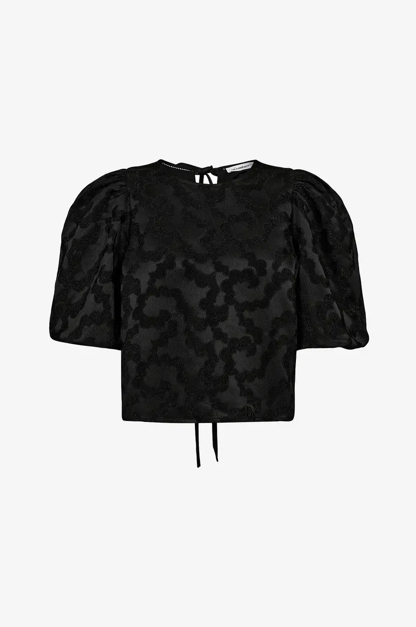 Co'couture Bluse BlankaCC Bow Blouse - Svart