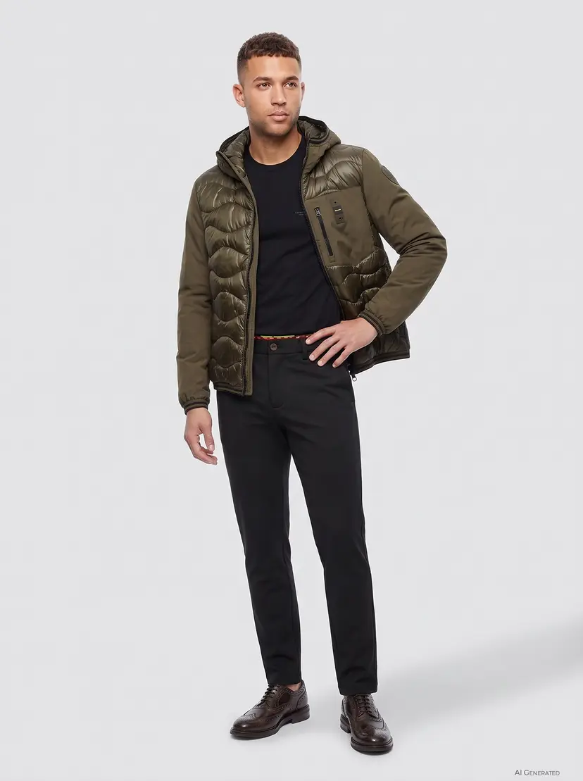 Blauer Blauer BLUC0868 Green Puffer jacket