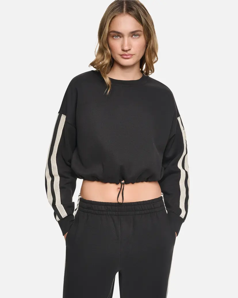 DKNY Sport DKNY Sport DP6T1869 Black Cropped sweatshirt
