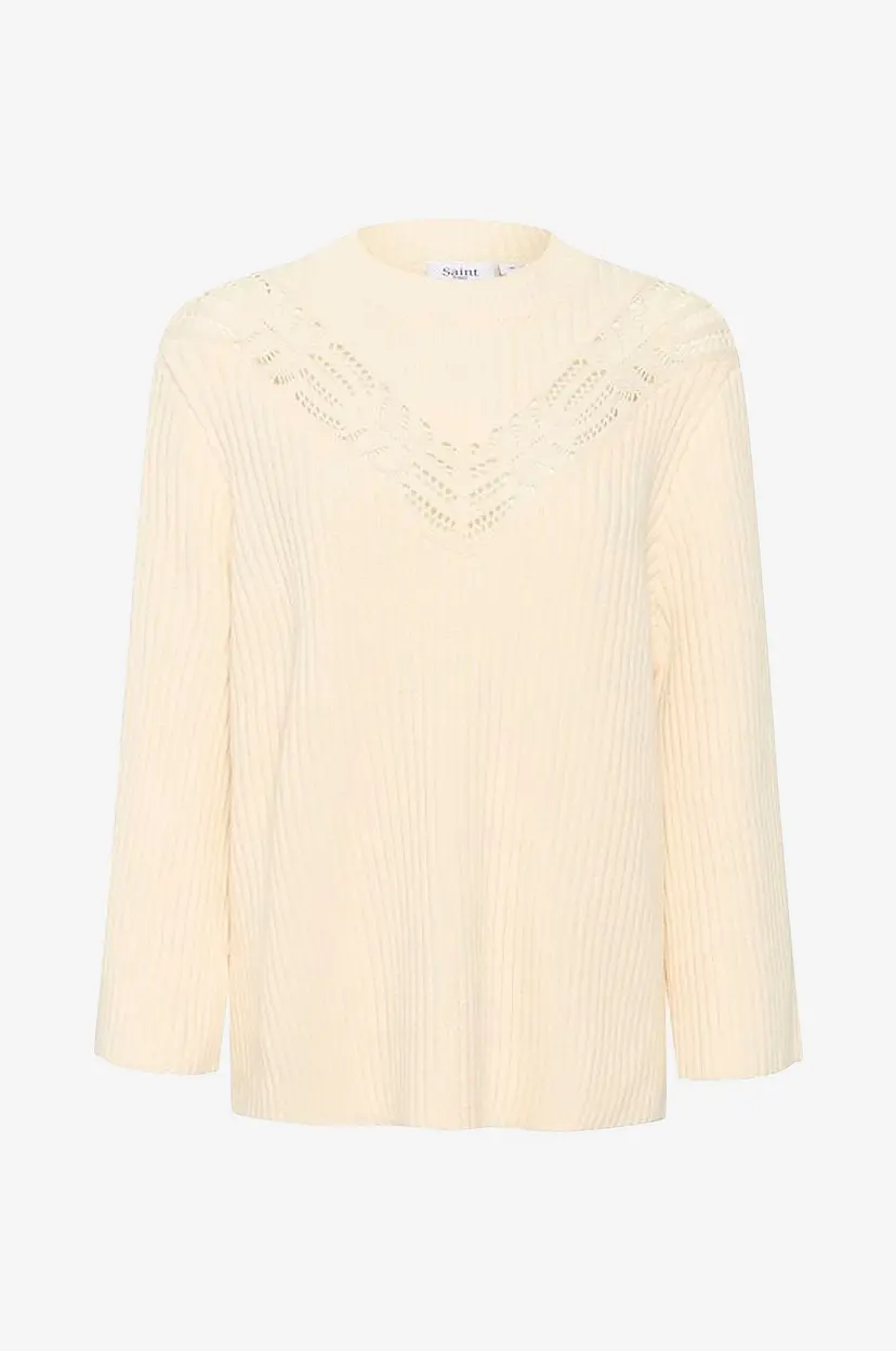 Saint Tropez Genser GilbertaSZ Pullover - Hvit