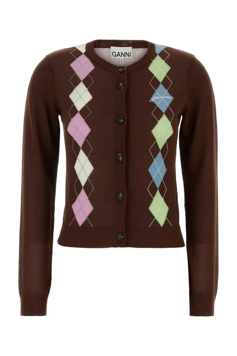 Ganni Ganni Cardigans – Brun