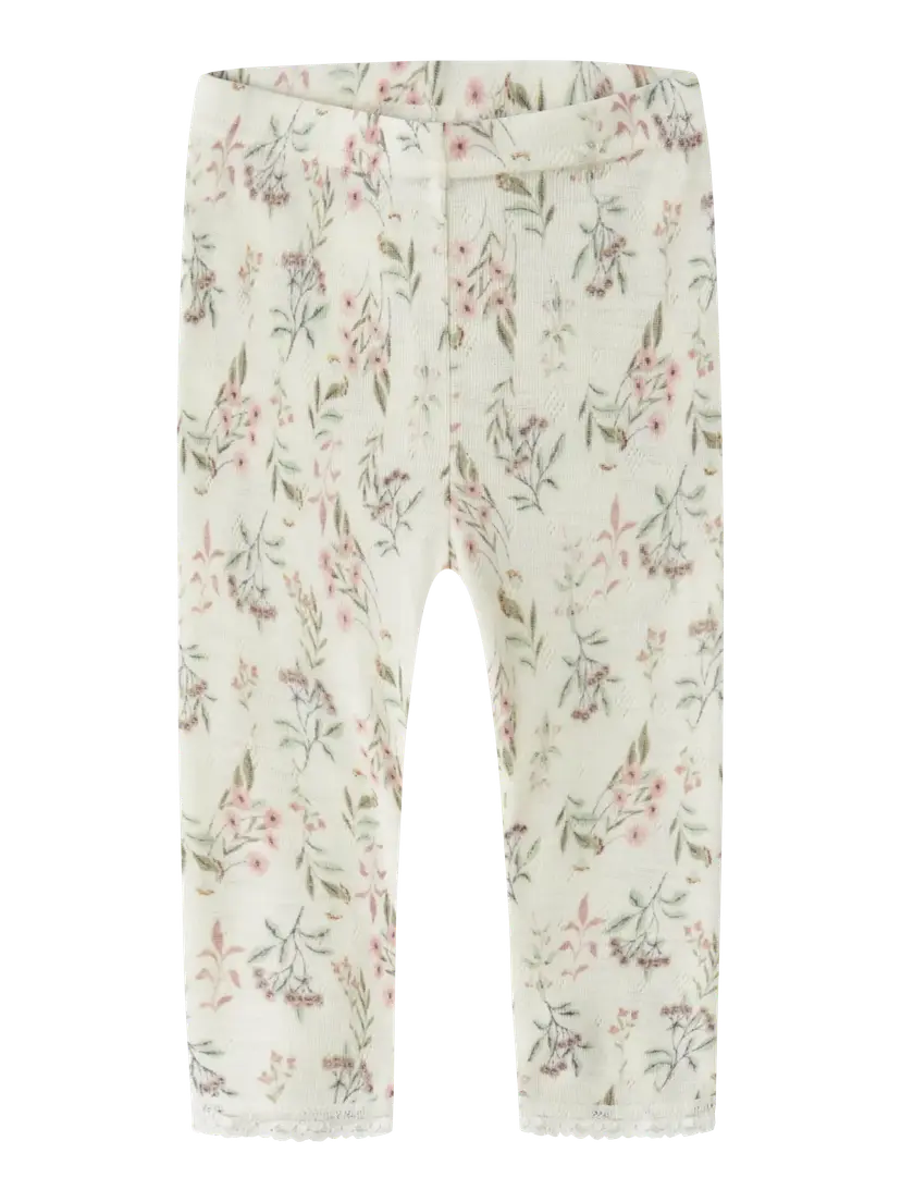 NAME IT Leggings "WANG" Baby Snow White Blomster