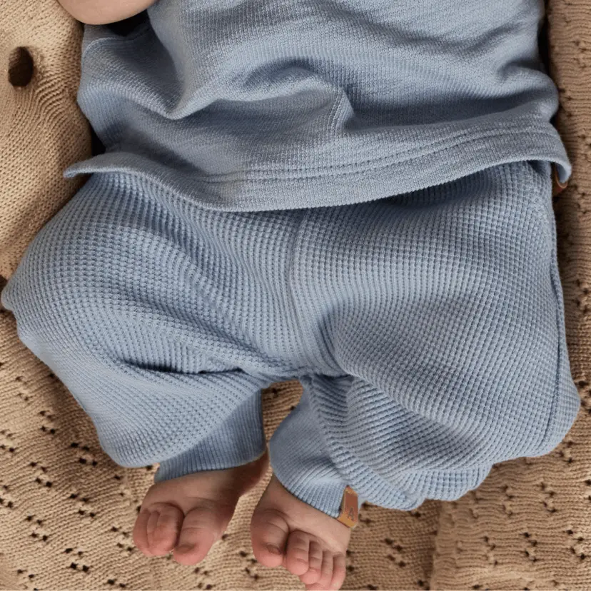 Lil`Atelier Lil' Atelier - Bukse Baby Harun Loose Dusty Blue