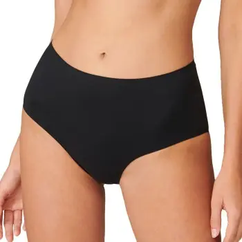 Schiesser Schiesser Truser Invisible Soft Maxi Brief Svart 38 Dame
