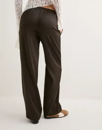 ONLY Only - Brun - Onljane Life Elise Mw Pant Wvn