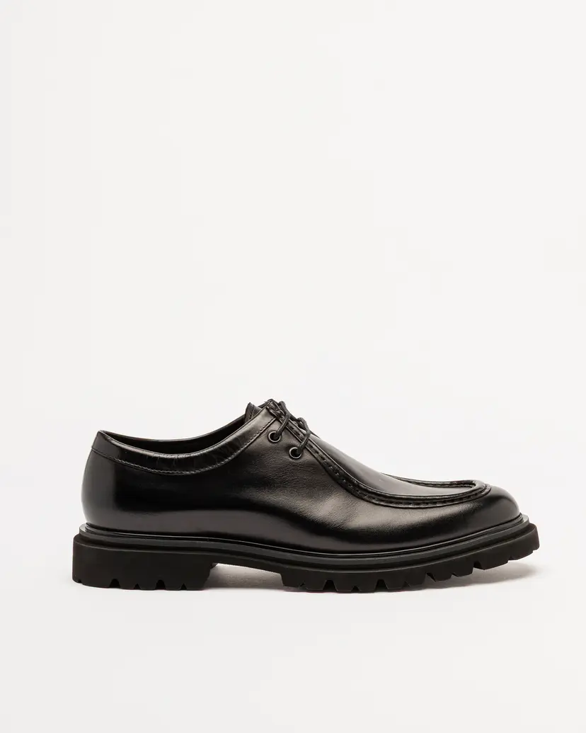 PROF PROF UNO1952 Black Sapatos Wallabee