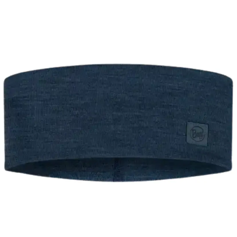 Buff Buff Headband Merino Wide Solid Night Blue