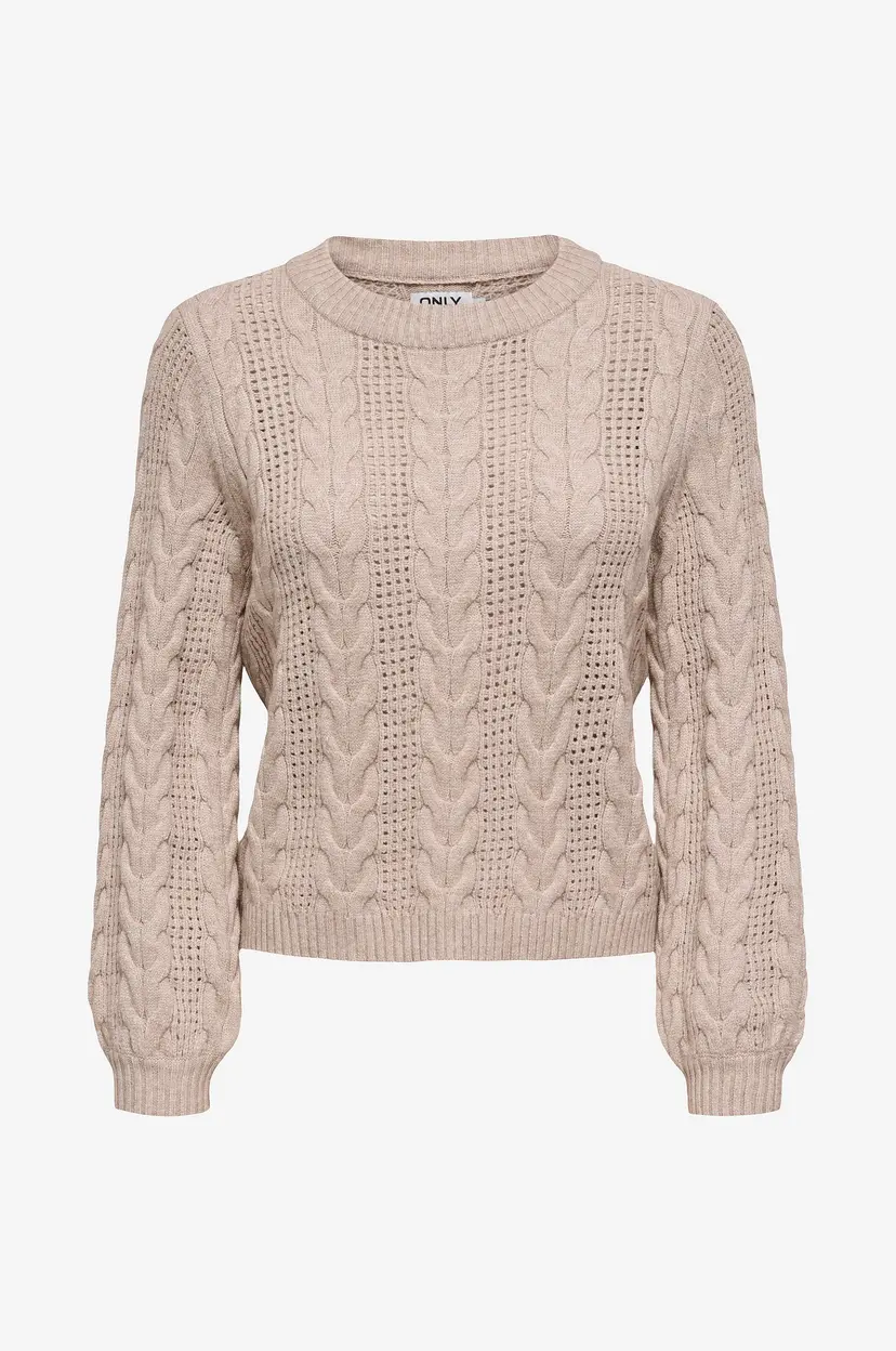 Only Carmakoma Pullover carRubina - Natur