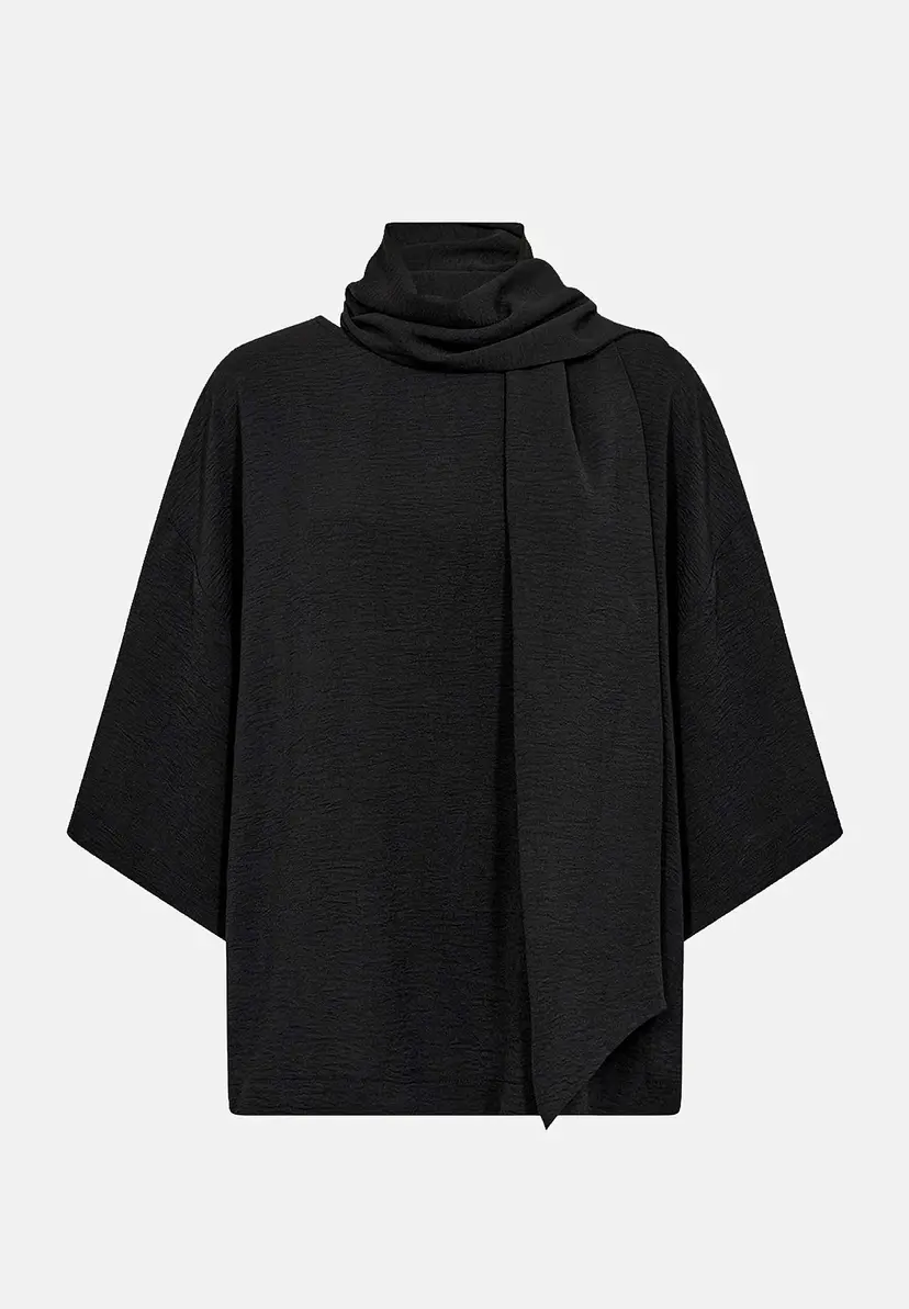 Soyaconcept Bluse med skjerf
