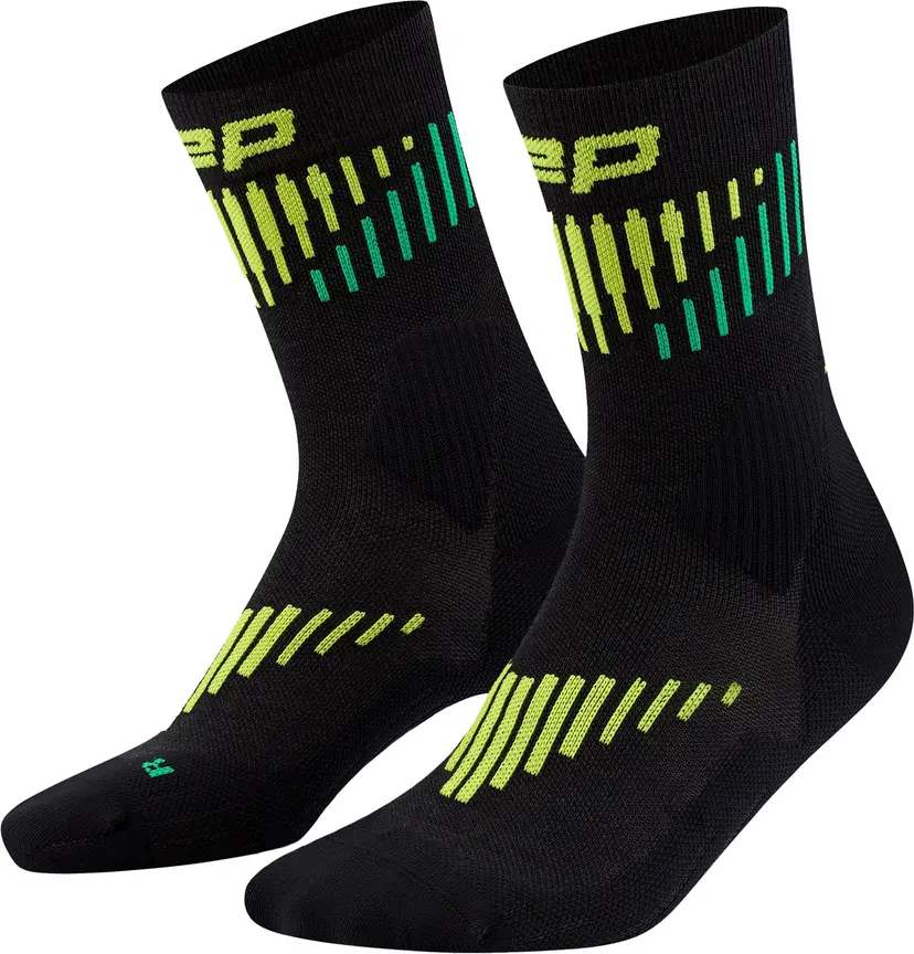 CEP CEP Core Run Merino Socks Mid 3.0 M Herre Svart III