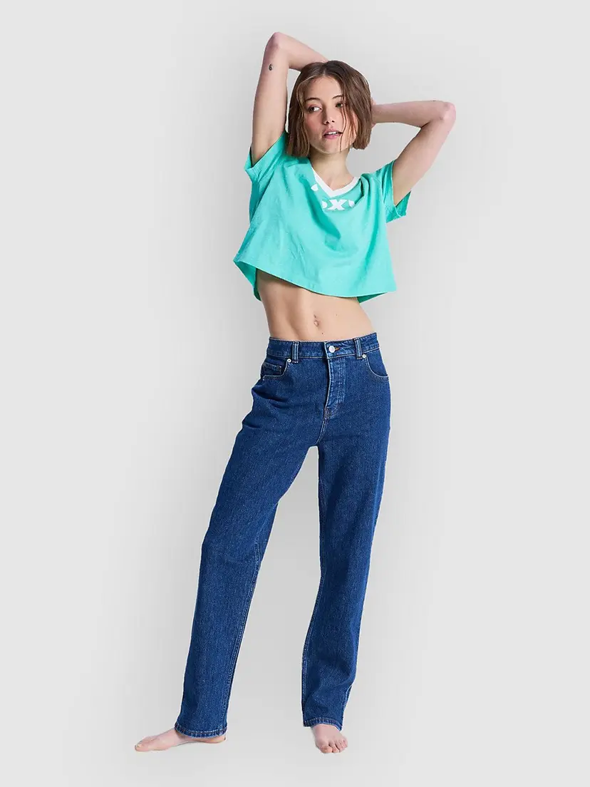 Roxy Roxy Moonrise Long Mid Ocean Blue Jeans blå