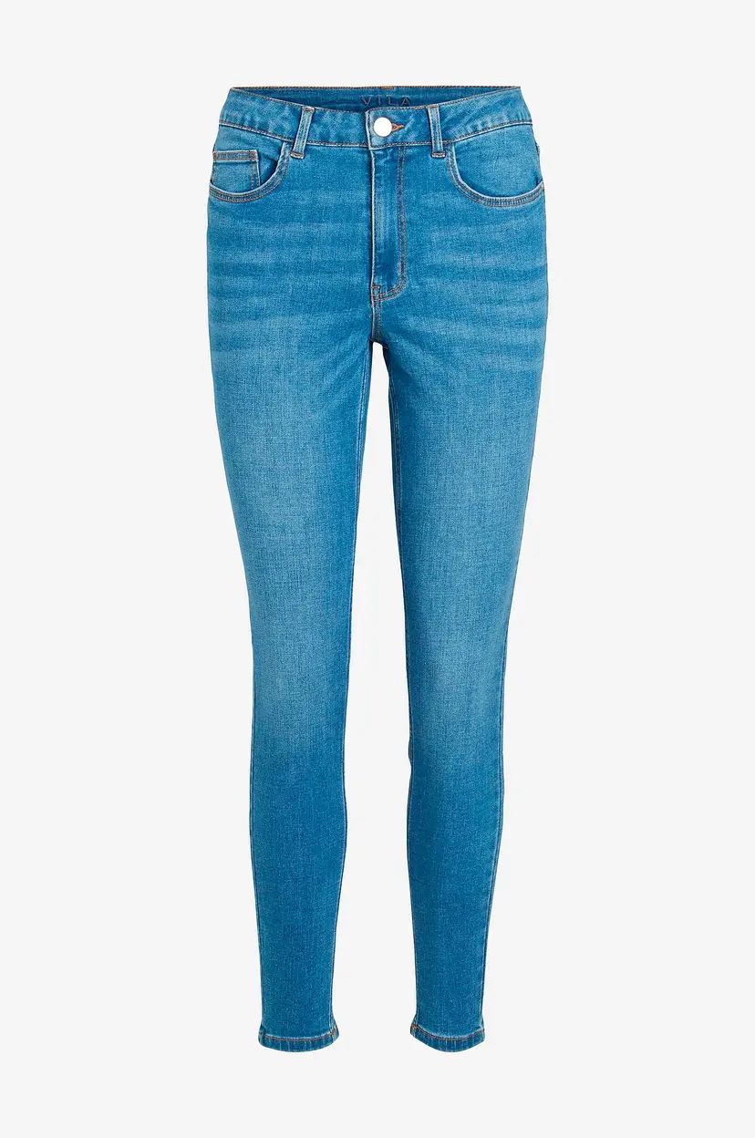 Vila Jeans viSarah Lia03 RW Skinny Jeans - Blå