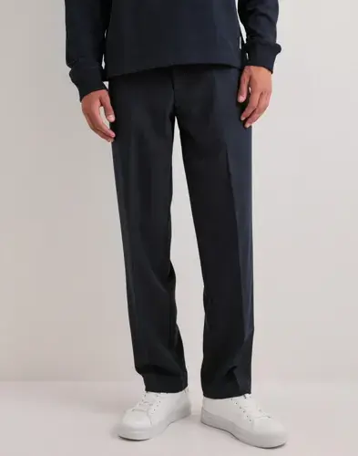Que Sera Sera Que Sera Sera Rick Regular pant Slacks Blå