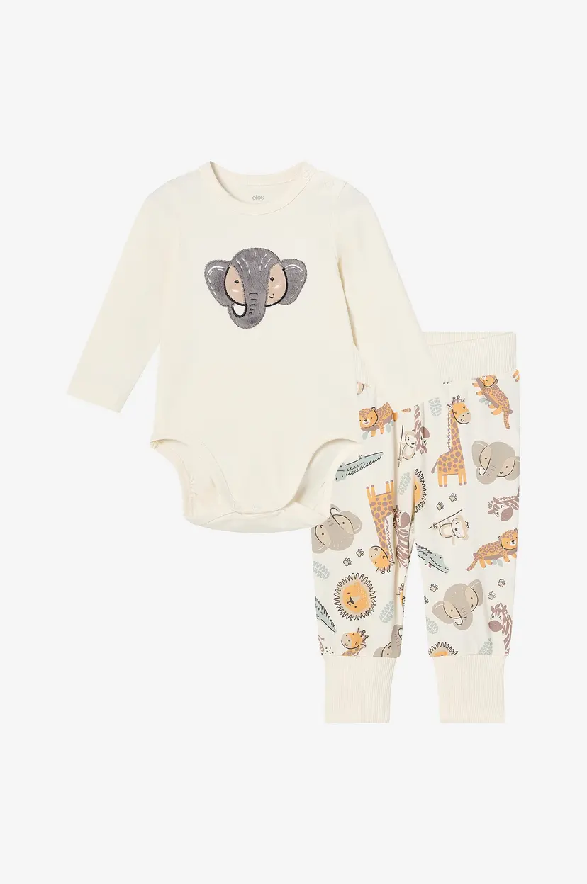 Ellos Collection Babysett 2 deler - Natur