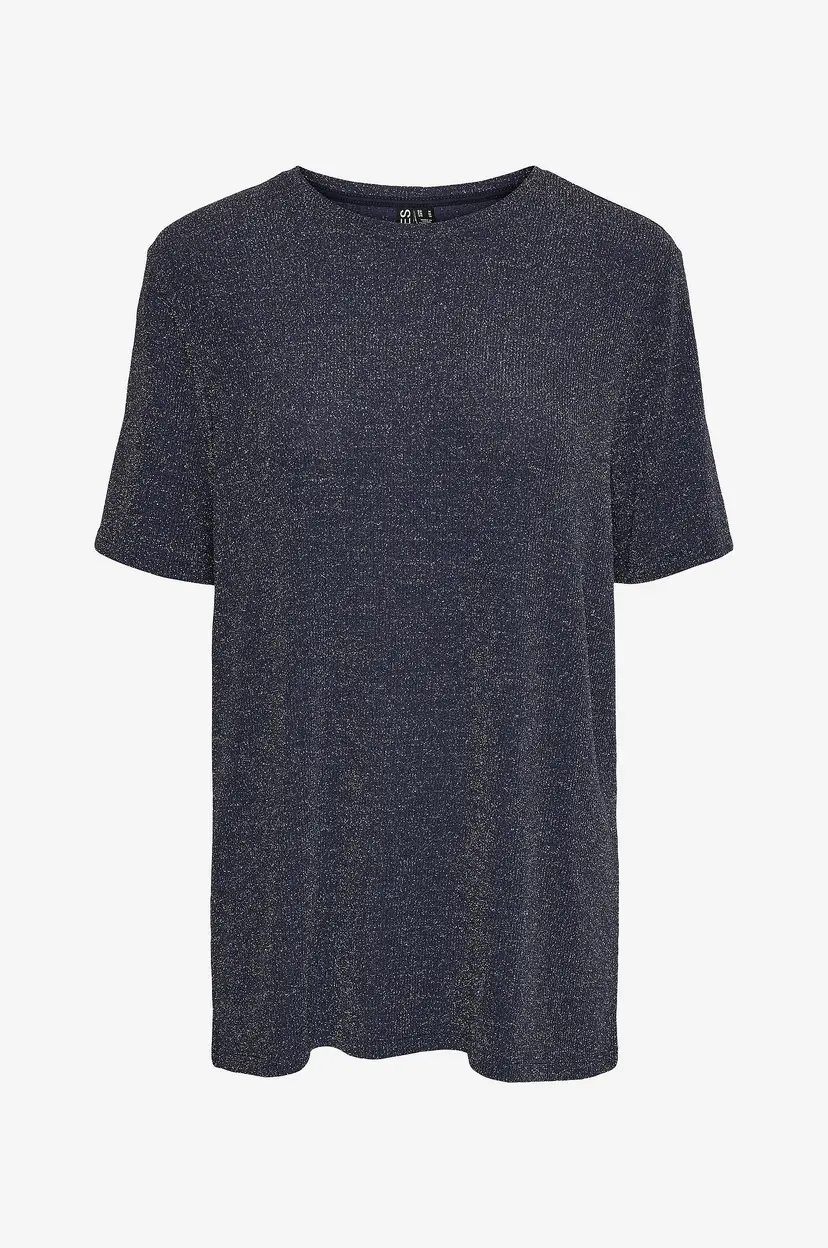 Pieces Topp pcLina SS Oversize Tee - Blå