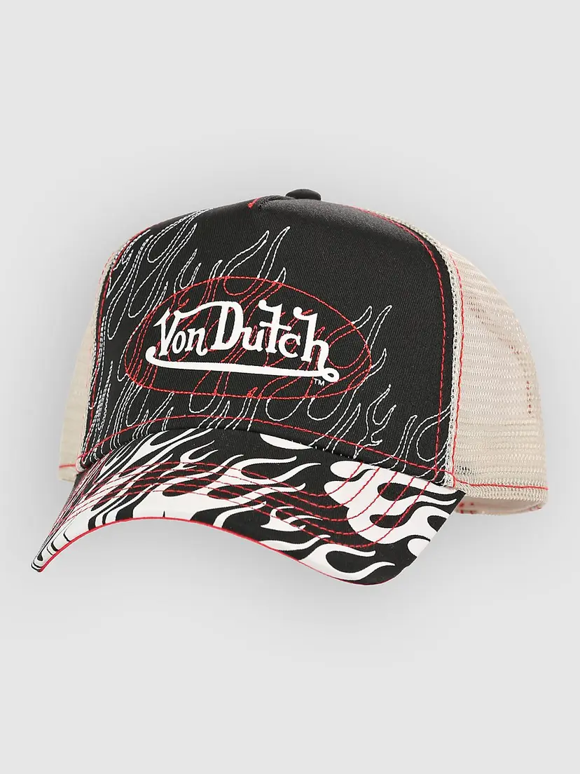 Von Dutch Von Dutch Heat Trucker Caps svart