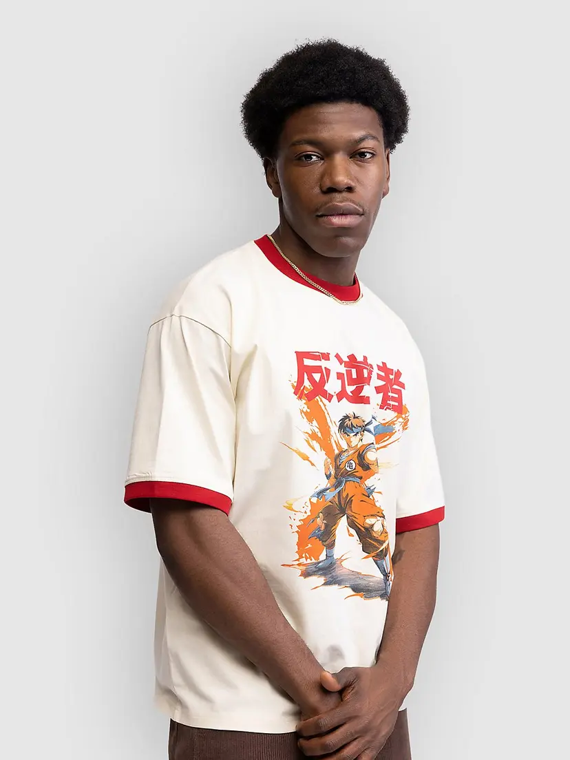 Redefined Rebel Redefined Rebel CCAnime Contrast Oversized Fit T-skjorte