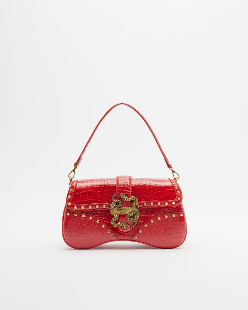 Just Cavalli Just Cavalli Iconic Snakes Red Shoulder bag