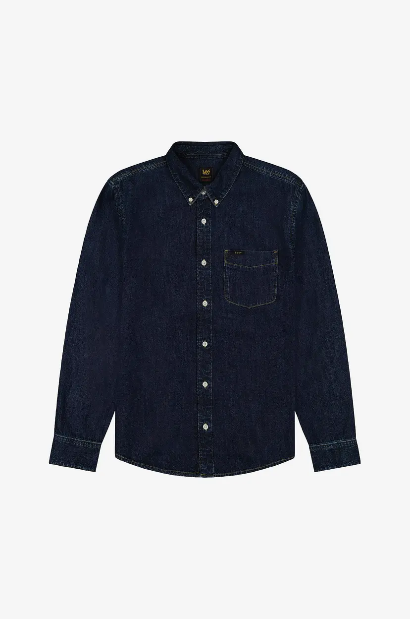 Lee Denimskjorte Lee Button Down - Blå