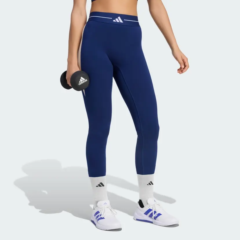 Adidas Hyperglam Colour Block Full Length Tights