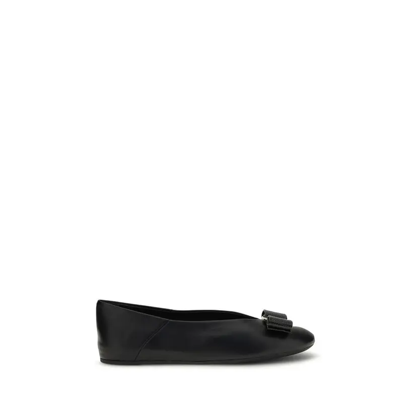Ferragamo Ferragamo Ballerinasko – Svart