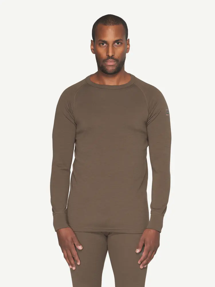 Devold Devold - Expedition Merino 235 Ulltrøye Herre - Large - Brun