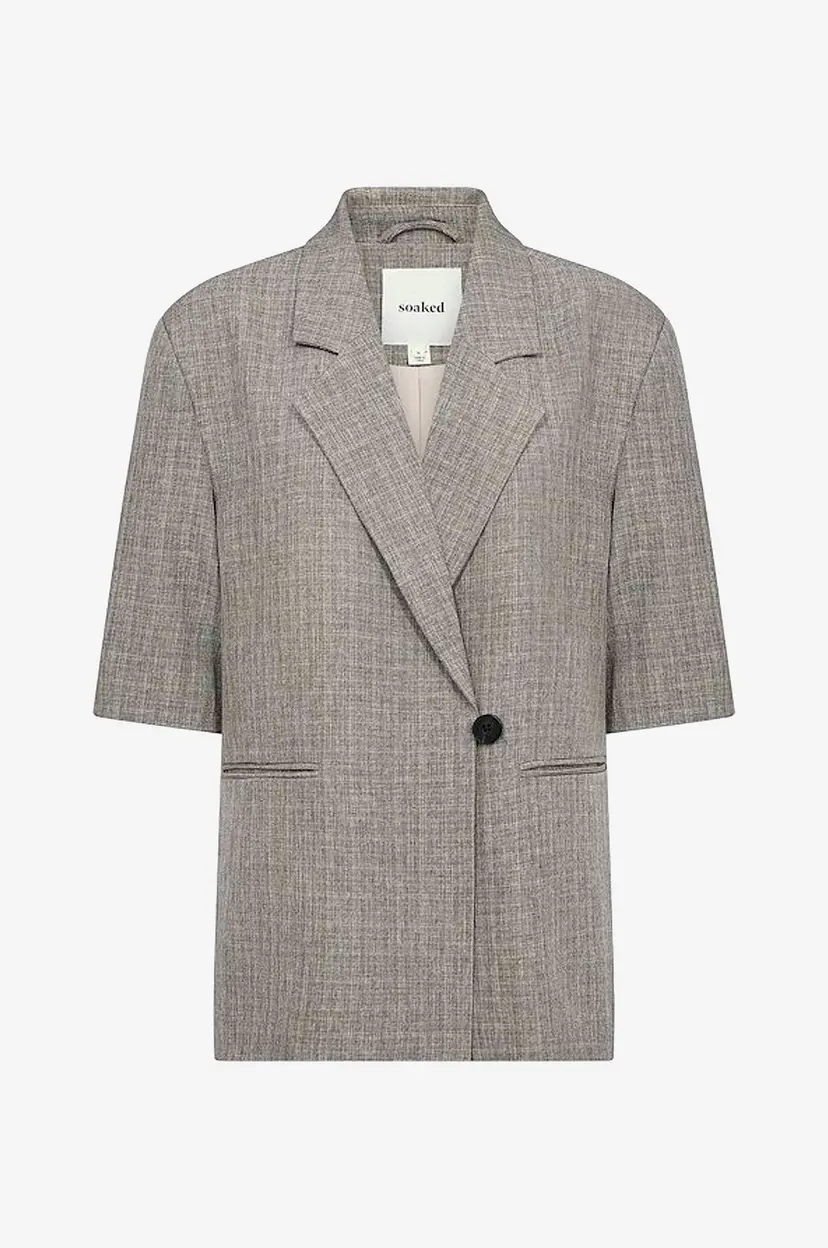 Soaked In Luxury Blazer slAlexie Blazer - Grå