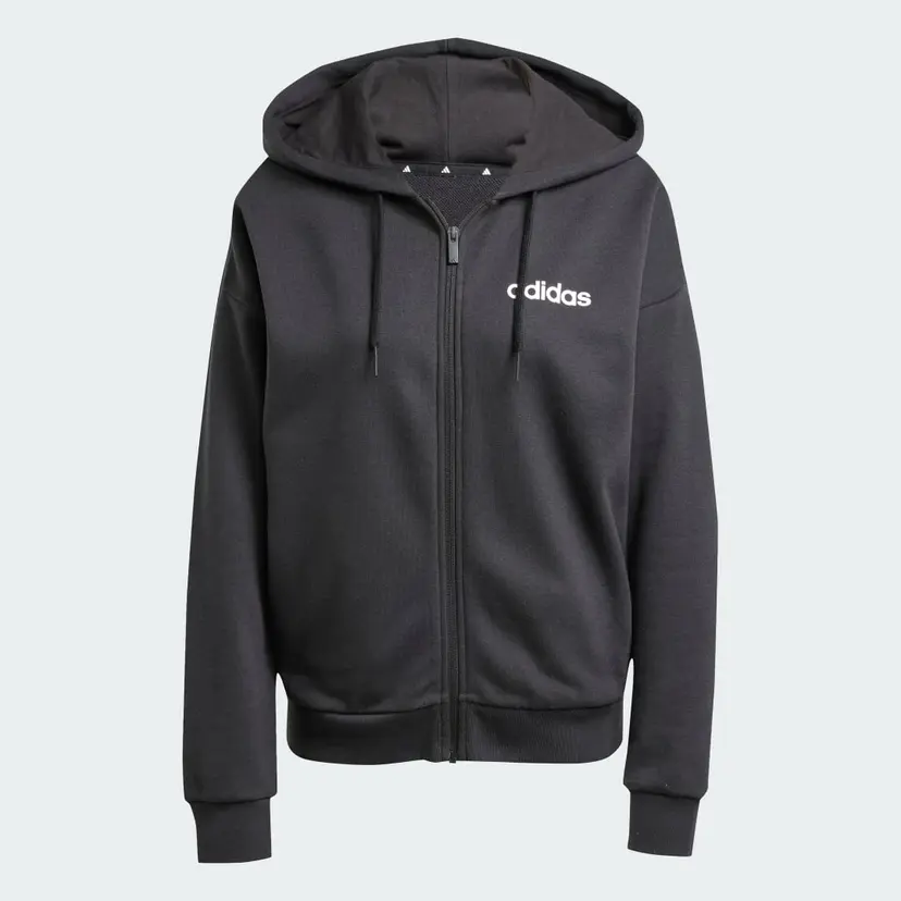 Adidas Essentials Linear Full-Zip French Terry Hettegenser