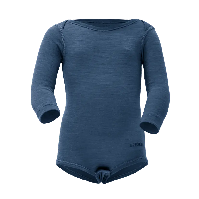 Devold Devold - Duo Active Merino Body Baby - Size 56 - Blå