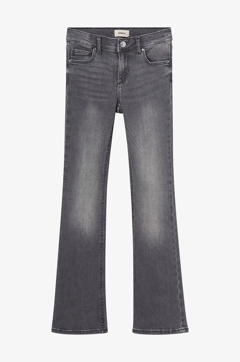 Kids Only Jeans kogBlush Mid Flared Dnm Dia0918 - Grå