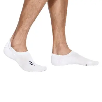 Panos Emporio Panos Emporio Strømper 3P Hans Erik Cotton Logo Liner Socks Hvit One Size Herre
