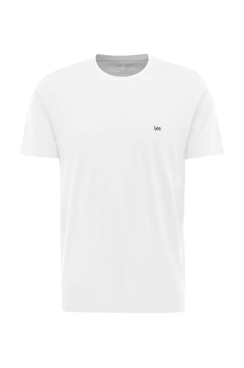 Lee T-shirt SS Patch Logo Tee - Hvit