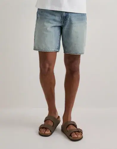 Levi's Levi's 468 Loose Shorts Light Workout Jeansshorts Blå