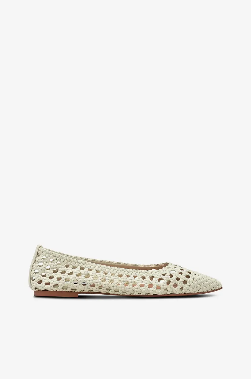 Steve Madden Ballerinasko Saxton - Natur