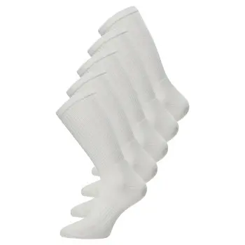 Claudio Claudio Strømper 5P Tennis Socks ½ terry Hvit Str 40/47 Herre