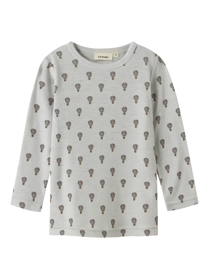 Lil`Atelier Ulltrøye "Noel" Mini Oyster Mushroom
