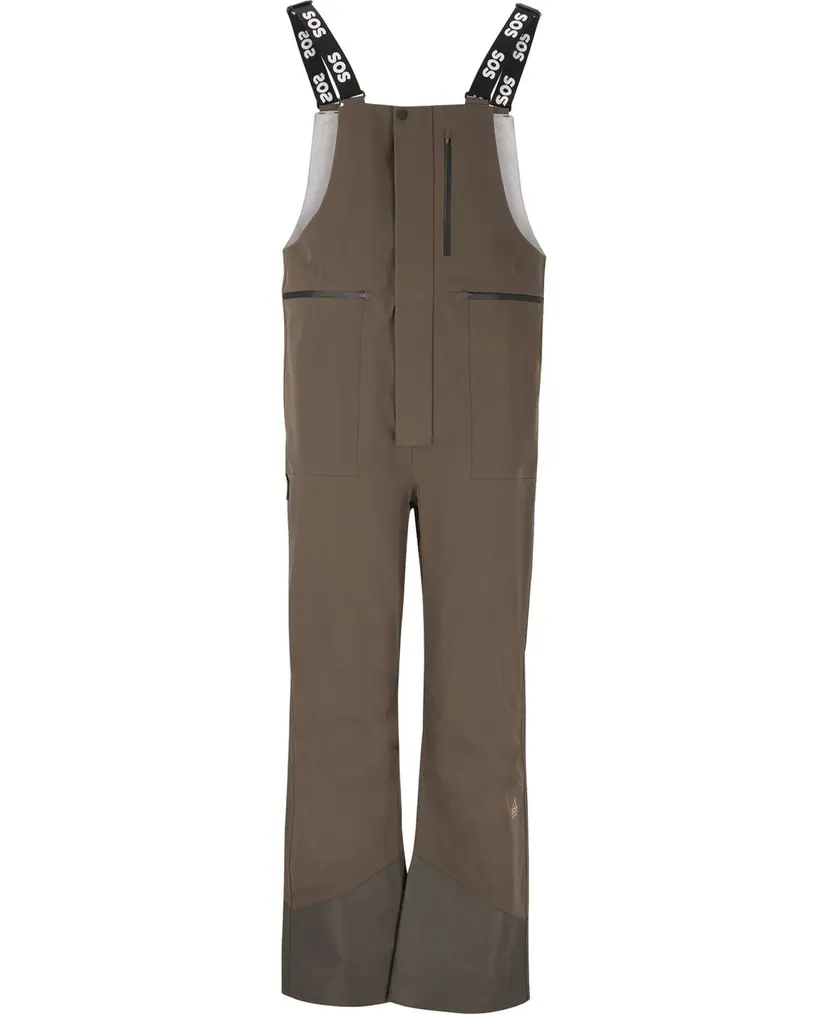 SOS SOS Lipno M Shell Bib Pants Black Ink