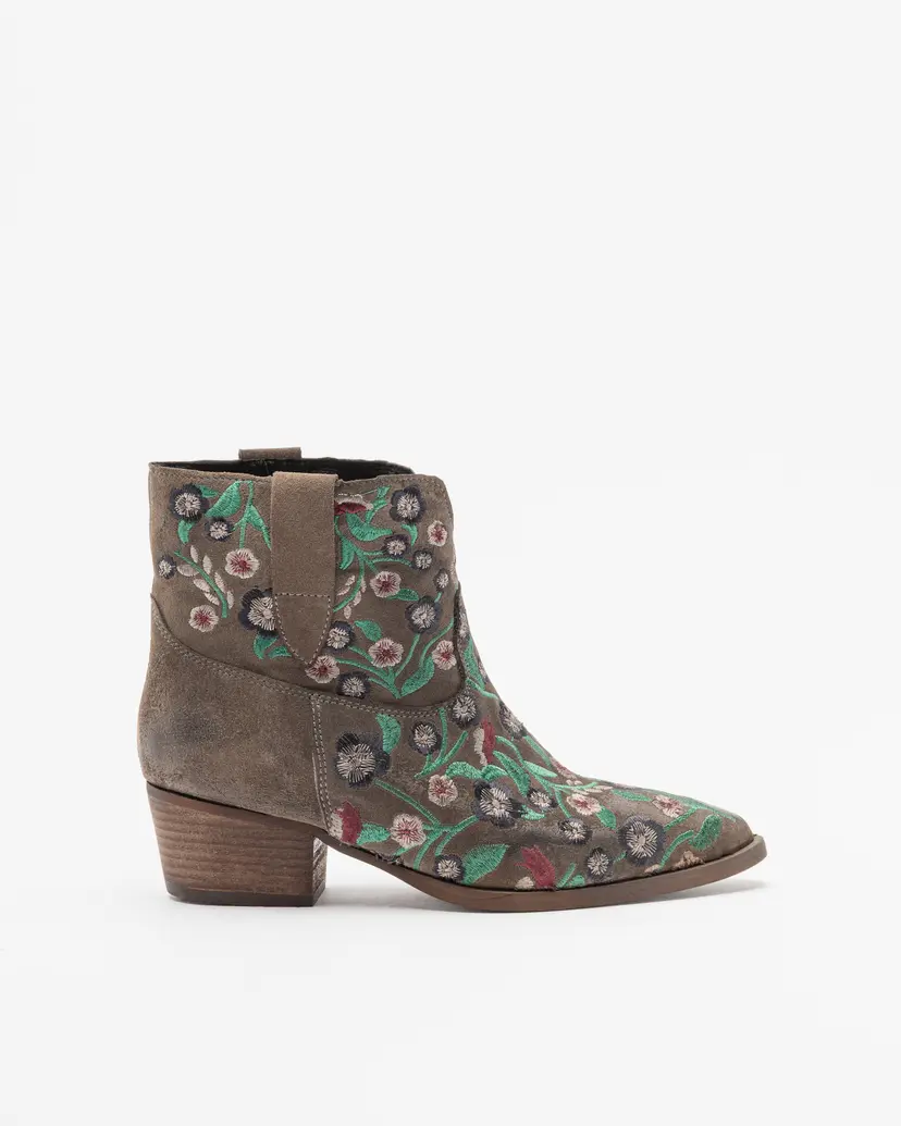 PROF PROF BRIANA 410 Green Texan boots