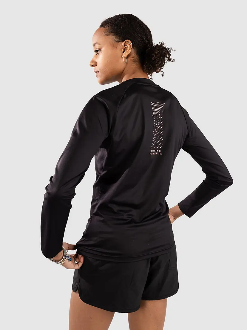 ION Ion Longsleeve Rash Guard svart