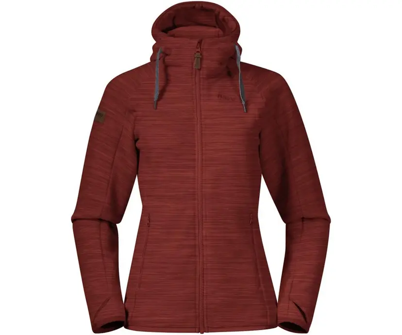 Bergans Bergans Hareid Fleece Jacket Women Chianti Red