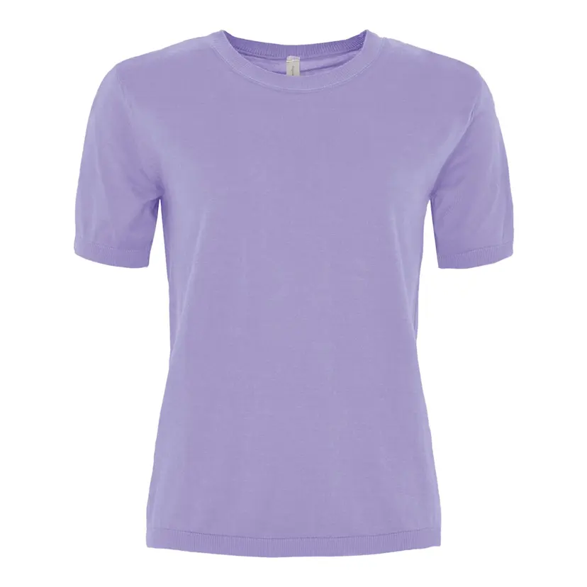 Skovhuus Skovhuus Kvinne Strikket T-shirt Persian Lilac XXL