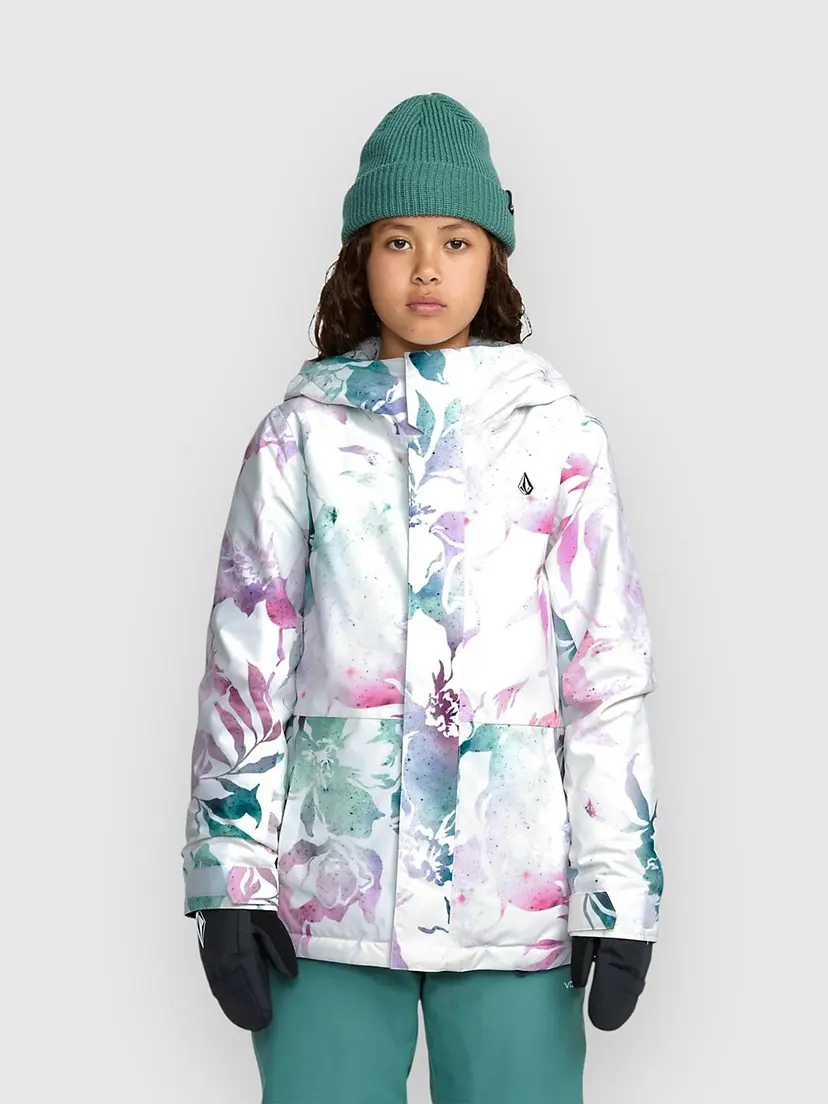 Volcom Volcom Sass'N'Frass Ins Kids Jakke hvit