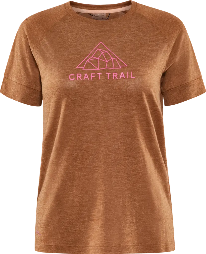 Craft Craft Women's Advance Trail Wool Short Sleeve Tee Roots/Melange